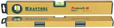 Уровень коробч. магнит., KRAFTOOL 34712-040, 2 ампулы, 0,5 мм/м, 400мм (арт. 34712-040)