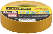 Двухсторонняя клейкая лента на тканевой основе, STAYER Profi 1217-38-25, 38мм х 25м (арт. 1217-38-25)