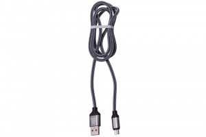 Кабель Harper USB(A) штекер - microUSB 1м, серебро, BRCH-310 SILVER (арт. 618447) купить в интернет-магазине ТОО Снабжающая компания от 2 793 T, а также и другие Цифровые (HDMI, VGA, DVI) на сайте dulat.kz оптом и в розницу