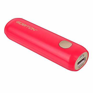 Внешний аккумулятор Robiton Power Bank Li3.4 ROSE, 3350мАч, розовый (арт. 612669) купить в интернет-магазине ТОО Снабжающая компания от 9 457 T, а также и другие Внешние аккумуляторы для цифровой техники на сайте dulat.kz оптом и в розницу