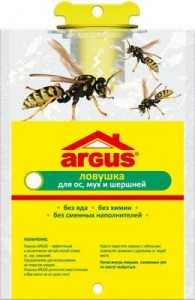 Ловушка от ОС, мух, шершней 1шт (пакет) Argus Garden