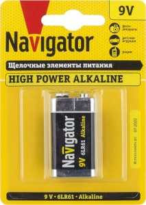 Батарейка Navigator Новая Энергия 6Lr61 Bl1 94756 (арт. 165980) купить в интернет-магазине ТОО Снабжающая компания от 1 911 T, а также и другие 6F22 батарейки (крона) на сайте dulat.kz оптом и в розницу
