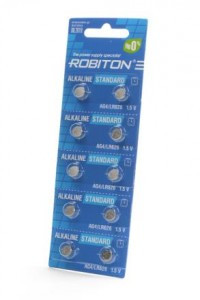 Э/п Robiton STANDARD R-AG4-0-BL10 AG4 (0% Hg) BL10 (арт. 626115) купить в интернет-магазине ТОО Снабжающая компания от 49 T, а также и другие Батарейки для часов на сайте dulat.kz оптом и в розницу