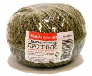 Шпагат Льняной 150М, 1,5Мм, 150Гр 60189 Masterhouse (арт. 556612) купить в интернет-магазине ТОО Снабжающая компания от 1 323 T, а также и другие Упаковка (пакеты, пленка, шпагаты) на сайте dulat.kz оптом и в розницу