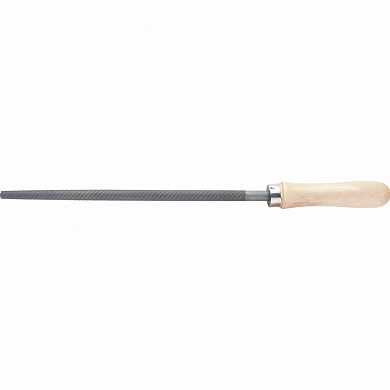 Напильник, 300 мм, круглый, деревянная ручка СИБРТЕХ (арт. 16132)