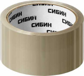 Клейкая лента, СИБИН 12055-50-50, прозрачная, 48мм х 50м (арт. 12055-50-50_z02)