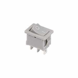 Выключатель клавишный Rexant Mini 250В 6А (3с) "ON-ON", серый, (RWB-202, SC-768), 36-2133 (арт. 608615)