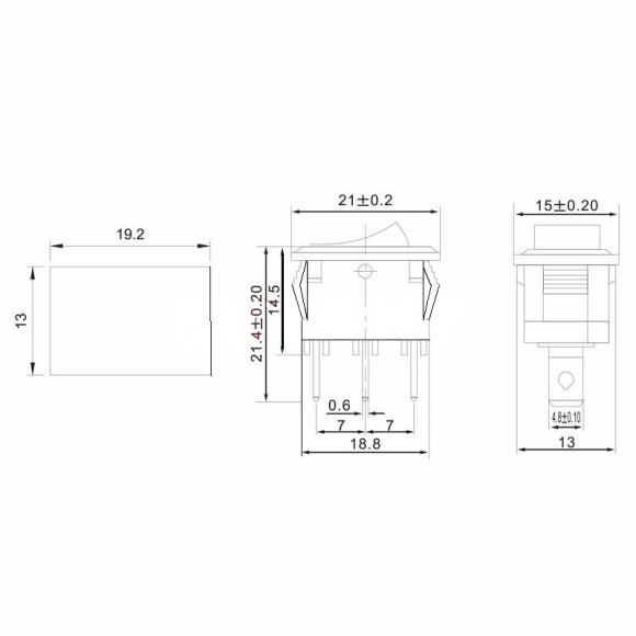 Выключатель клавишный Rexant Mini 250В 6А (3с) "ON-ON", серый, (RWB-202, SC-768), 36-2133 (арт. 608615) купить в интернет-магазине ТОО Снабжающая компания от 245 T, а также и другие Кнопки, рубильники, переключатели на сайте dulat.kz оптом и в розницу Выключатель клавишный Rexant Mini 250В 6А (3с) "ON-ON", серый, (RWB-202, SC-768), 36-2133 (арт. 608615) купить в интернет-магазине ТОО Снабжающая компания от 245 T, а также и другие Кнопки, рубильники, переключатели на сайте dulat.kz оптом и в розницу