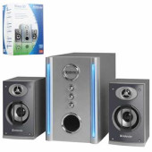 Колонки компьютерные DEFENDER Blaze 30, 2.1, 36 Вт, дерево, черные, 65026 (арт. 511740)