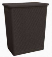 Корзина д/белья прямоуг NATURE 35л, венге BQ1203ВНГ BranQ