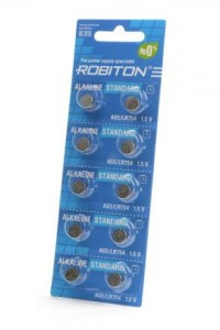 Э/п Robiton STANDARD R-AG5-0-BL10 AG5 (0% Hg) BL10 (арт. 626117) купить в интернет-магазине ТОО Снабжающая компания от 147 T, а также и другие Батарейки для часов на сайте dulat.kz оптом и в розницу