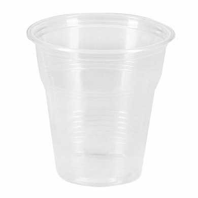 Одноразовый стакан, 100 мл, 1 шт., полипропилен (ПП), прозрачный, для холодного/горячего, СТИРОЛПЛАСТ, С.100.65.01 (арт. 604240)