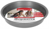 Форма для выпечки MasterHouse "Жоржетта", сталь, диаметр 24.5см, высота 4см, антипригарное покрытие Goldflon, 60413 (арт. 625613)