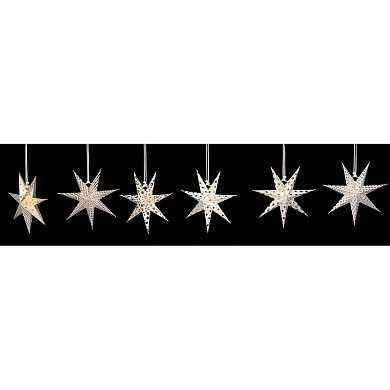 Набор декоративных елочных украшений Stars, 6 шт. (арт. en_ny0068)