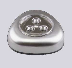 Фонарь кемпинговый ФАЗА T2/TF2-3xL3-T (3xR03) 3 LED, серебро, пластик (арт. 539185)