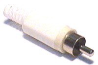 Штекер RCA /белый/ (арт. 11561) купить в интернет-магазине ТОО Снабжающая компания от 147 T, а также и другие Штекера, кабель на сайте dulat.kz оптом и в розницу