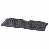 Клавиатура беспроводная SONNEN KB-5156, USB, 104 клавиши, 2,4 Ghz, черная (арт. 512654)