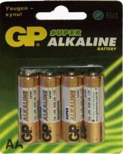Батарейка Gp 15A Lr6/316 Bl4 (арт. 7151) купить в интернет-магазине ТОО Снабжающая компания от 441 T, а также и другие R6/AA 316 батарейки (пальчиковые) на сайте dulat.kz оптом и в розницу