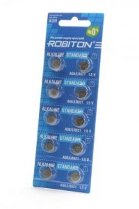 Э/п Robiton STANDARD R-AG6-0-BL10 AG6 (0% Hg) BL10 (арт. 626119)