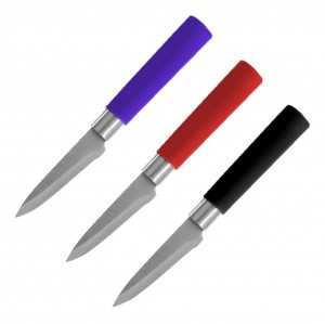 Нож Mal-07P Mix (Для Овощей) Пластик. Ручка, Лезвие 8См 985380 (арт. 409995)