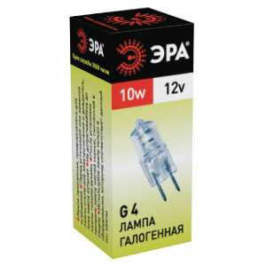 Лампа галогенная Эра Jc G4 12V 10W Jc-10-12-G4 (арт. 167152) купить в интернет-магазине ТОО Снабжающая компания от 441 T, а также и другие Галогенные лампы на сайте dulat.kz оптом и в розницу