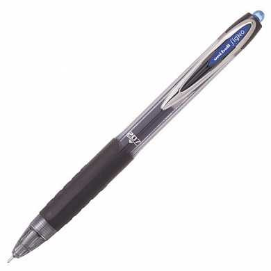 Ручка гелевая автоматическая UNI-BALL "Signo", корпус тонированный, узел 0,7 мм, линия 0,4 мм, синяя, UMN-207 BLUE (арт. 142617)
