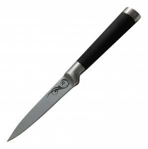 Нож Mal-07Rs (Для Овощей) Прорезин. Ручка, Лезвие 9См, Кованый 985366 (арт. 277257)
