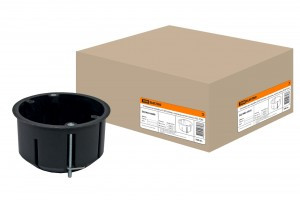 TDM коробка уст. 73х45мм СУ для полых стен метал.лапки, саморез, IP20 (160) SQ1403-0009 (арт. 559114)