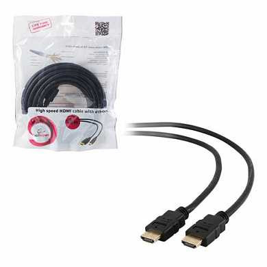 Кабель HDMI, 10 м, GEMBIRD, M-M, экранированный, для передачи цифрового аудио-видео, CC-HDMI4-10M (арт. 511932) купить в интернет-магазине ТОО Снабжающая компания от 11 613 T, а также и другие Цифровые (HDMI, VGA, DVI) на сайте dulat.kz оптом и в розницу