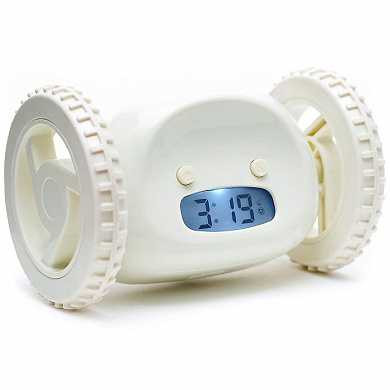 Убегающий будильник Alarm Clocky Run (белый) (арт. 216:BW) купить в интернет-магазине ТОО Снабжающая компания от 18 704 T, а также и другие Прочие полезные товары для дома на сайте dulat.kz оптом и в розницу