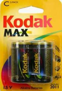 Батарейка Kodak Max Lr14/343 Bl2 (арт. 5270) купить в интернет-магазине ТОО Снабжающая компания от 1 225 T, а также и другие R14/C 343 батарейки на сайте dulat.kz оптом и в розницу