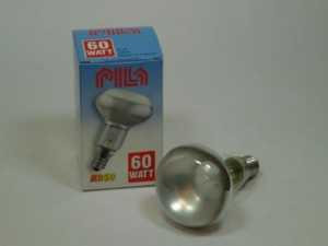 Лампа накаливания Pila R50 E14 60W Зеркальная Матовая (арт. 11128)