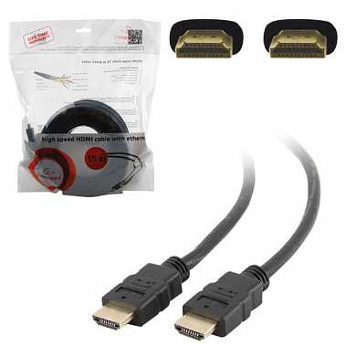 Кабель HDMI, 15 м, GEMBIRD, M-M, экранированный, для передачи цифрового аудио-видео, CC-HDMI4-15M (арт. 511933) купить в интернет-магазине ТОО Снабжающая компания от 23 961 T, а также и другие Цифровые (HDMI, VGA, DVI) на сайте dulat.kz оптом и в розницу