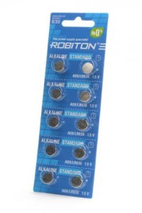 Э/п Robiton STANDARD R-AG9-0-BL10 AG9 (0% Hg) BL10 (арт. 626124) купить в интернет-магазине ТОО Снабжающая компания от 147 T, а также и другие Батарейки для часов на сайте dulat.kz оптом и в розницу