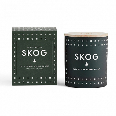 Свеча ароматическая Skog с крышкой, 190 г (арт. SK1102) купить в интернет-магазине ТОО Снабжающая компания от 36 554 T, а также и другие Ароматы для дома на сайте dulat.kz оптом и в розницу