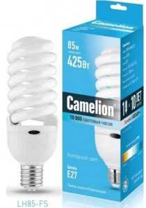Лампа энергосберегающая Camelion Sp E40 85W (5300Lm) 4200 267X90(T5) Lh85-Fs/842/E40 (арт. 424066)