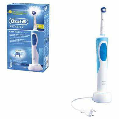 Зубная щетка электрическая ORAL-B (Орал-би) Vitality Cross Action D12.513, картонная упаковка (арт. 603225)