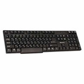 Клавиатура проводная DEFENDER Accent 930B, USB, 104 клавиши, черная, 45030 (арт. 510445)