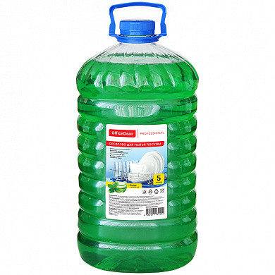 Средство для мытья посуды OfficeClean "Professional. Алоэ и зеленый чай", ПЭТ, 5л (арт. 246161/П) купить в интернет-магазине ТОО Снабжающая компания от 1 995 T, а также и другие Средства для мытья посуды на сайте dulat.kz оптом и в розницу
