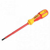 Отвертка Rexant "Электрика", шлицевая, SL5х125мм, оранжевый, 12-4713 (арт. 610473)