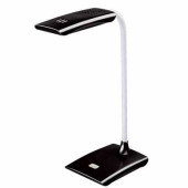 Светильник настольный SONNEN TL-LED-004-7W-12, на подставке, светодиодный, 7 Вт, 12 LED, черный, 235542 (арт. 235542)