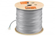 TDM Кабель витая пара F/UTP Cat6 4х2х23 AWG CCA (305м) solid. ПВХ, серый (цена за уп.) SQ0107-0104 (арт. 600606)