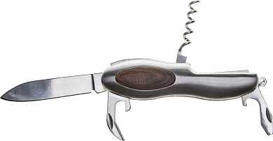 Нож DEXX складной многофункциональный, металлическая рукоятка, 5 функций (арт. 47646)