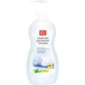 Средство для мытья посуды OfficeClean "Алоэ и зеленый чай", пуш-пул, 500мл (арт. 246160/А)