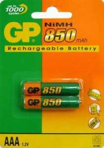 Аккумулятор Gp 85Aaahc/R03 850Mah Bl2 (арт. 10323)