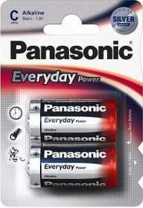 Батарейка Panasonic Everyday Lr14/343 Bl2 (Standard 214396) (арт. 428786)