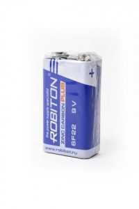 Батарейка Robiton 6F22, 9В, 1S (арт. 554194) купить в интернет-магазине ТОО Снабжающая компания от 343 T, а также и другие 6F22 батарейки (крона) на сайте dulat.kz оптом и в розницу