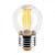 Wolta лампа св/д FILAMENT шар P45 E27 5W(545Lm) 4000К 4K 74X45 прозр. 25S45GLFT5E27 (арт. 681400) купить в интернет-магазине ТОО Снабжающая компания от 1 666 T, а также и другие Светодиодные лампы на сайте dulat.kz оптом и в розницу