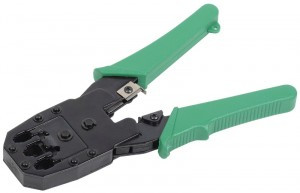 ITK Инструмент обжимной для RJ45, RJ12, RJ11 без храп.мех., ручки из ПВХ с цепочкой, TM1-G10V (арт. 512454) купить в интернет-магазине ТОО Снабжающая компания от 10 241 T, а также и другие Инструмент для монтажа на сайте dulat.kz оптом и в розницу