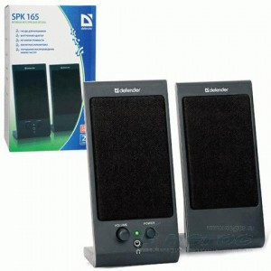 Колонки компьютерные DEFENDER SPK-165/170, 2.0, 2*2W пластик,черные, разъем для наушников 65165 (арт. 322304) купить в интернет-магазине ТОО Снабжающая компания от 11 025 T, а также и другие Компьютерные колонки на сайте dulat.kz оптом и в розницу